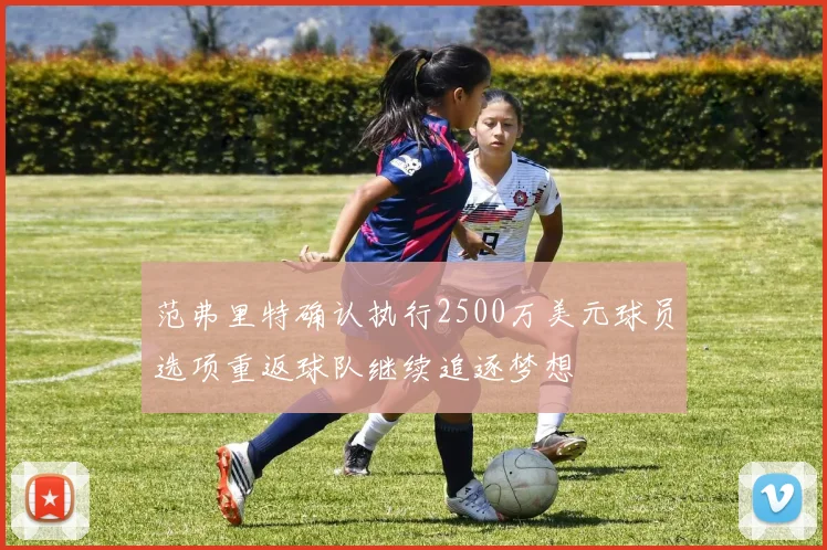 范弗里特确认执行2500万美元球员选项重返球队继续追逐梦想